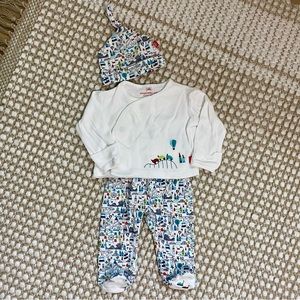 Magnetic Me Fun Fair Organic Cotton 3-Piece Kimono Set